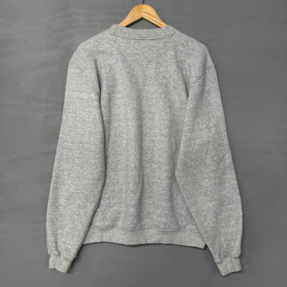 Vintage Indianapolis Colts Sweatshirt Gray Football Graphic Crewneck Small